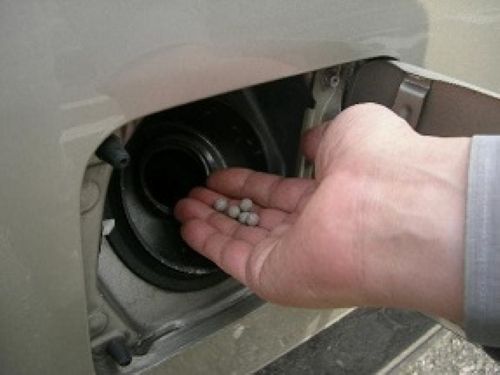 Fuel Saver Dynamic Ionizer beads  put into fuel tank 